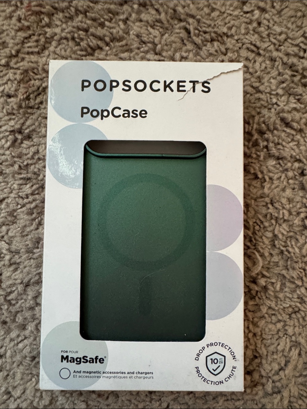 PopSocket PopCase MagSafe Compatible Phone Case in Forest Green